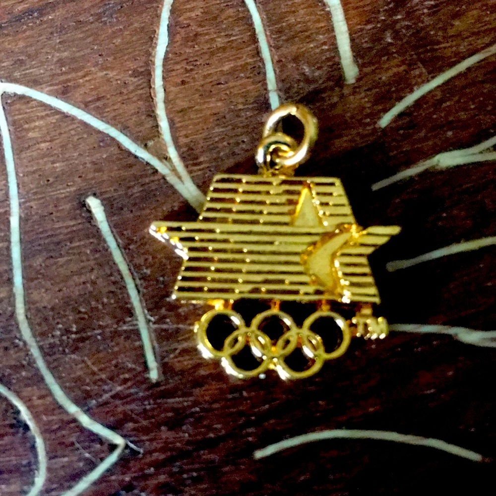 Vintage 1984 Olympic Charm